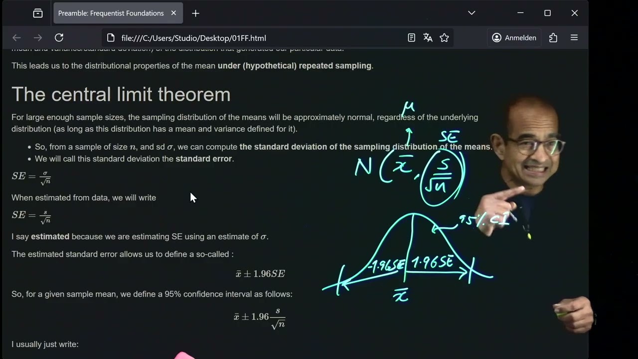 Preliminaries: Frequentist Foundations Part 1/2