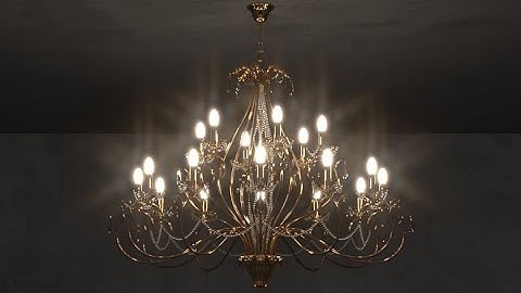 Lens Glare Effect in V-Ray 5 for SketchUp