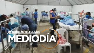 Coronavirus: El sistema de salud está a un paso del colapso en Guatemala | Noticias Telemundo