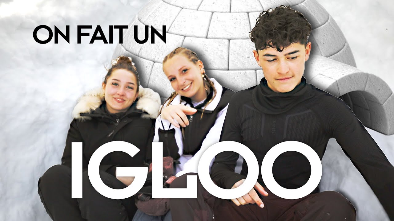 ON FAIT UN IGLOO !!! avec 