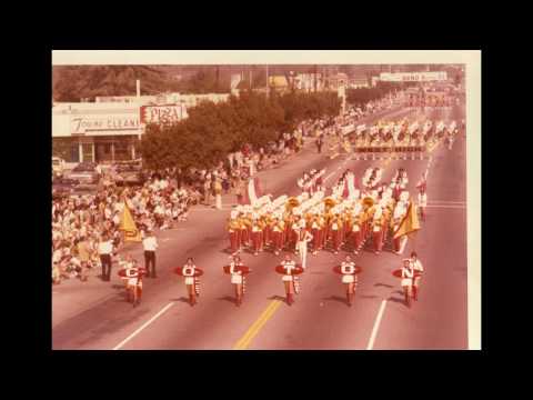 Colton High School Marching Band - Purple Pageant - 1975