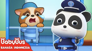 Bayi Panda Kiki & Miumiu Berubah Menjadi Polisi | Lagu Anak-anak | Bahasa Indonesia | BabyBus