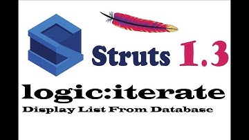 Struts 1.3 - Logic Iterate Tag Display List From Database