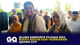 Ahead of 2024 Regional Election Campaign, Bintan Regent Roby Kurniawan Files for Leave