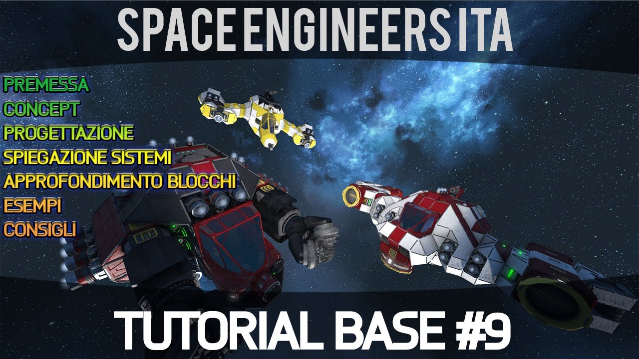 Space Engineers Tutorial ITA #9 (Costruzione navette) - YouTube