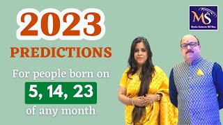 Birthdate 5, 14, 23 I 2023 Numerology Predictions I Mulank 5 I Number 5