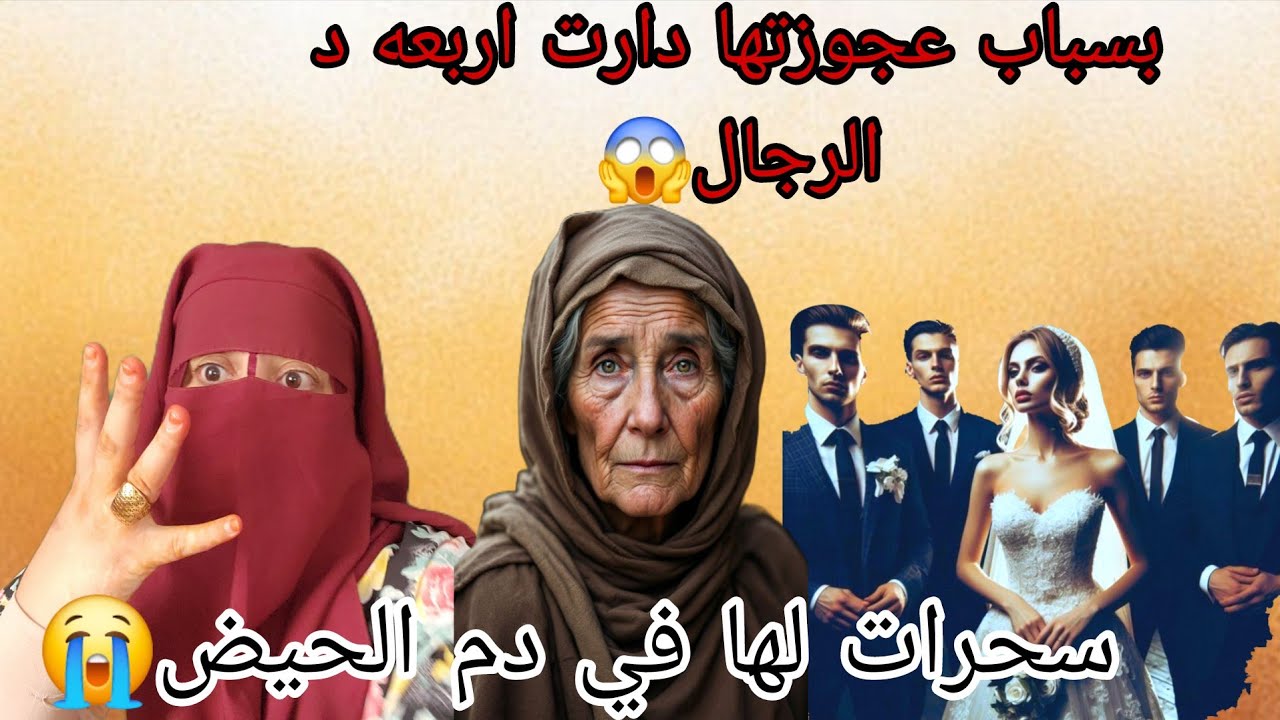 بنتي  تزوجت اربعه د الرجال😱 بسبب عجوزتها اللي سحرت لها في دم الحيض😭