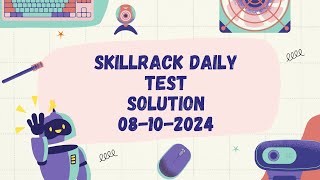SKILLRACK DAILY TEST #skillrack #skillrackdailytest #pythonprogramming #easysolution #everyday