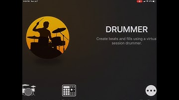 GarageBand DRUMMER Overview