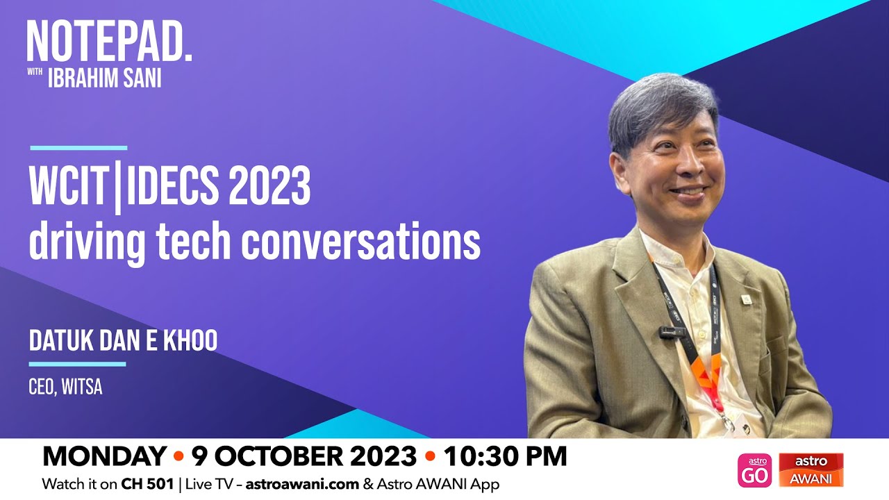 Ibrahim Sani’s Notepad: WCIT IDECS 2023 driving tech conversations