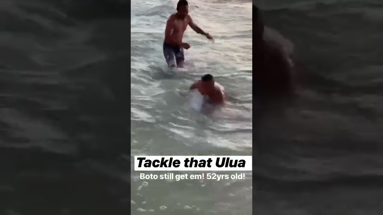 40 pound Ulua in Hawaii waters no gaff needed