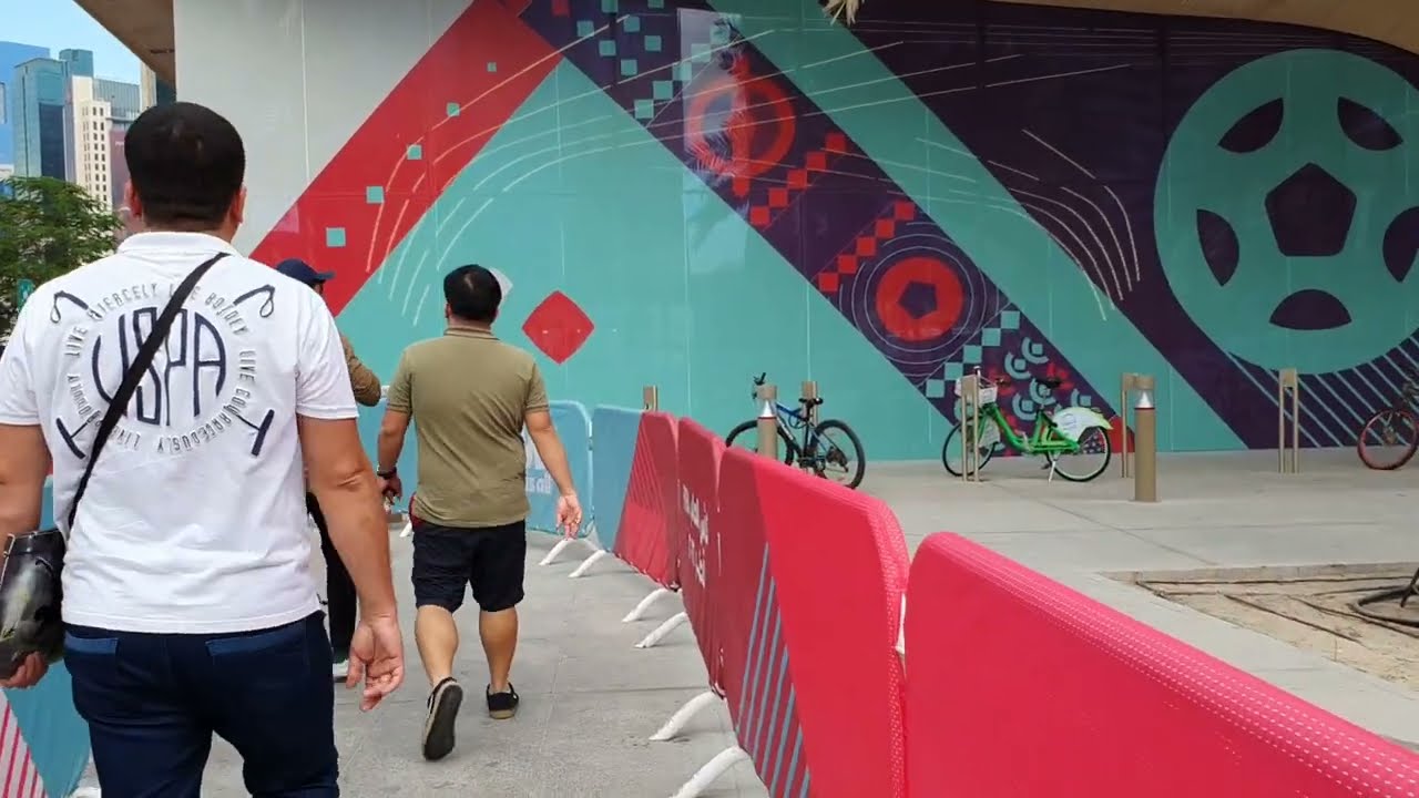 Doha Metro - DECC Station, near City Centre Mall