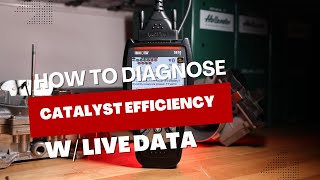 2009 Rav4: How to diagnose Catalyst Efficiency with Live Data