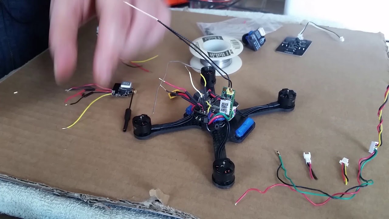 FPV Drone Camera and VTX install - YouTube