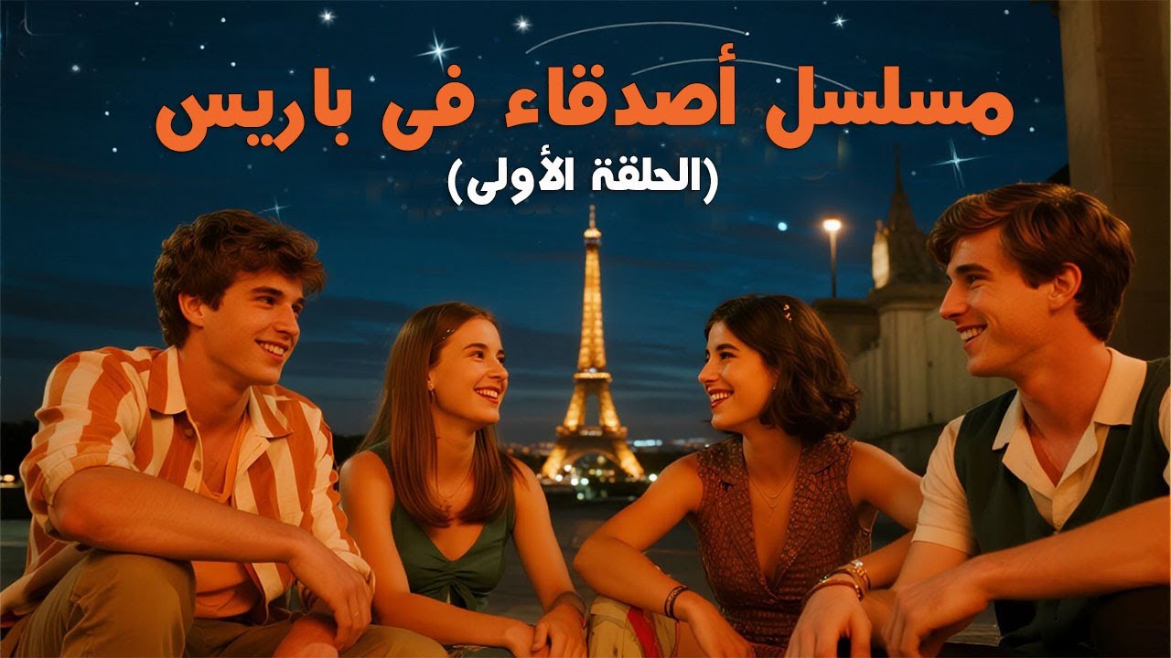 مسلسل أصدقاء فى باريس _ مسلسل تعليمى فرنسى (الحلقة الأولى )