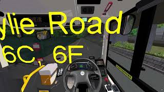 HKWK KMB 203C Tsim Sha Tsui (Mody Road) → Sham Shui Po (Tai Hang Tung) (With Stop Announcements, ...