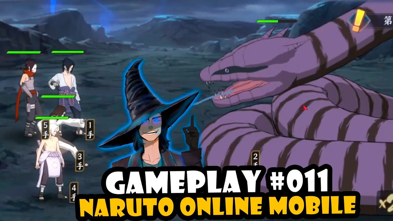 GAME PLAY#11 DE NARUTO ONLINE MOBILE 2023 #narutoonlinemobile