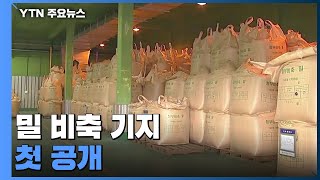 식량 안보 위기 속 '밀' 비축 기지 첫 공개...밀 자급률 0.8% / YTN