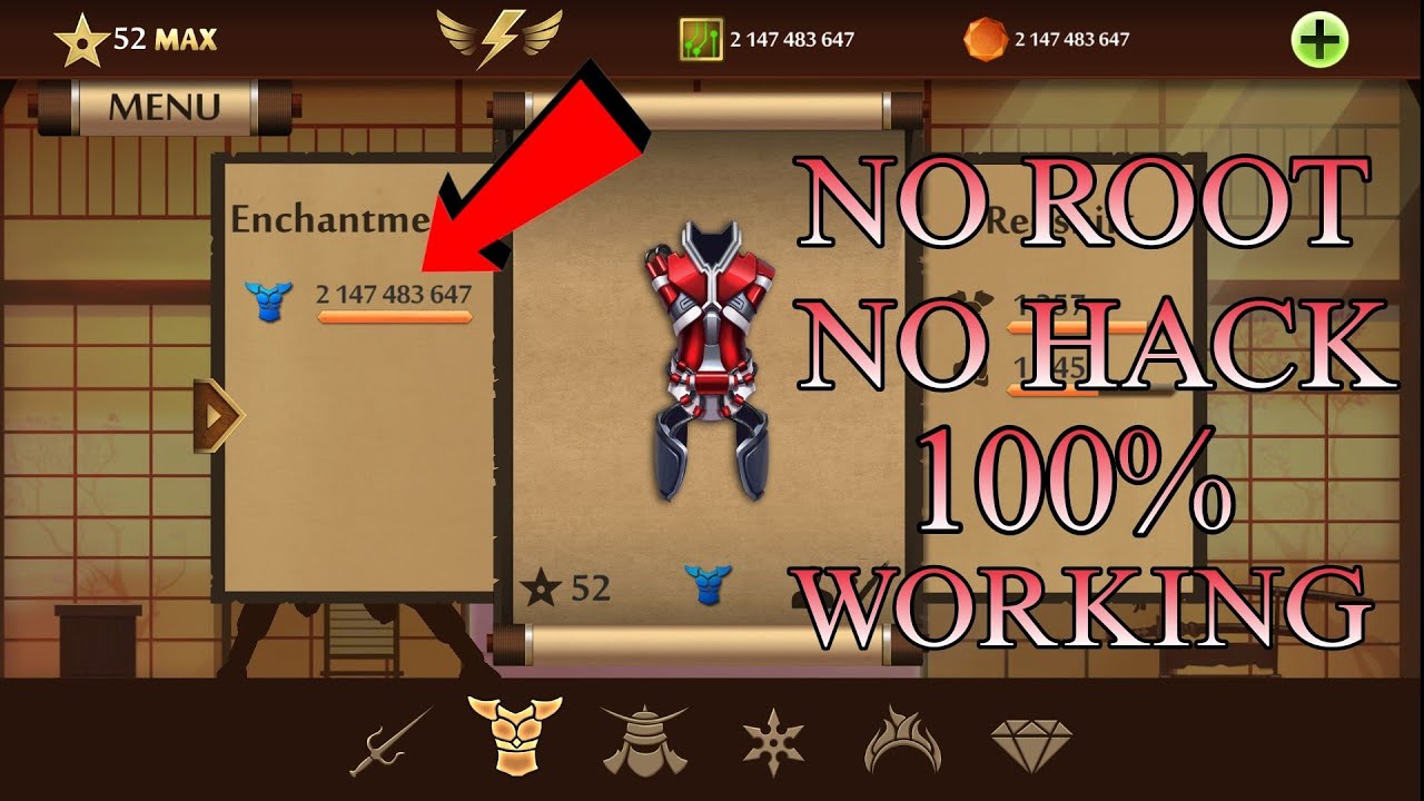 SHADOW FIGHT 2 NEW ENCHANTMENT TRICK NO ROOT NO HACK
