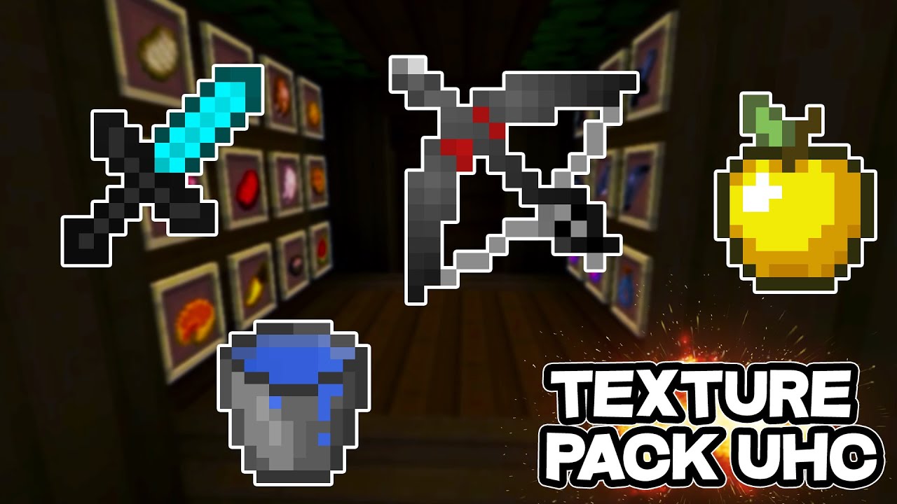 EL MEJOR TEXTURE PACK PARA MINECRAFT UHC 1.7/1.8 - YouTube