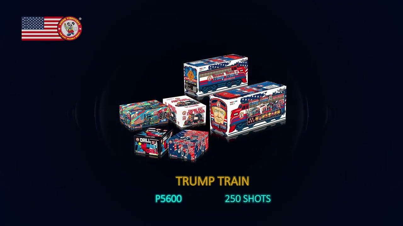 Trump Train 250's – Curbside Fireworks