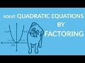 Factoring and Solving Quadratic Equations