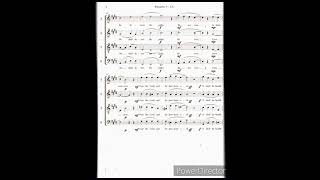 Proverbs 3 : 5-8 for {SATB + Piano} by David Jefferson