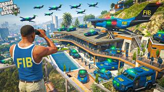 GTA 5 : Franklin's House Raided By FIB In Gta 5 ! (GTA 5 mods) screenshot 1