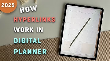 How Hyperlinks Work in Digital Planner 2026