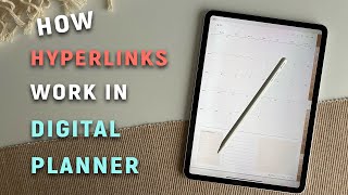 How Hyperlinks Work in Digital Planner 2026 How To Use Hyperlinks In Noteful