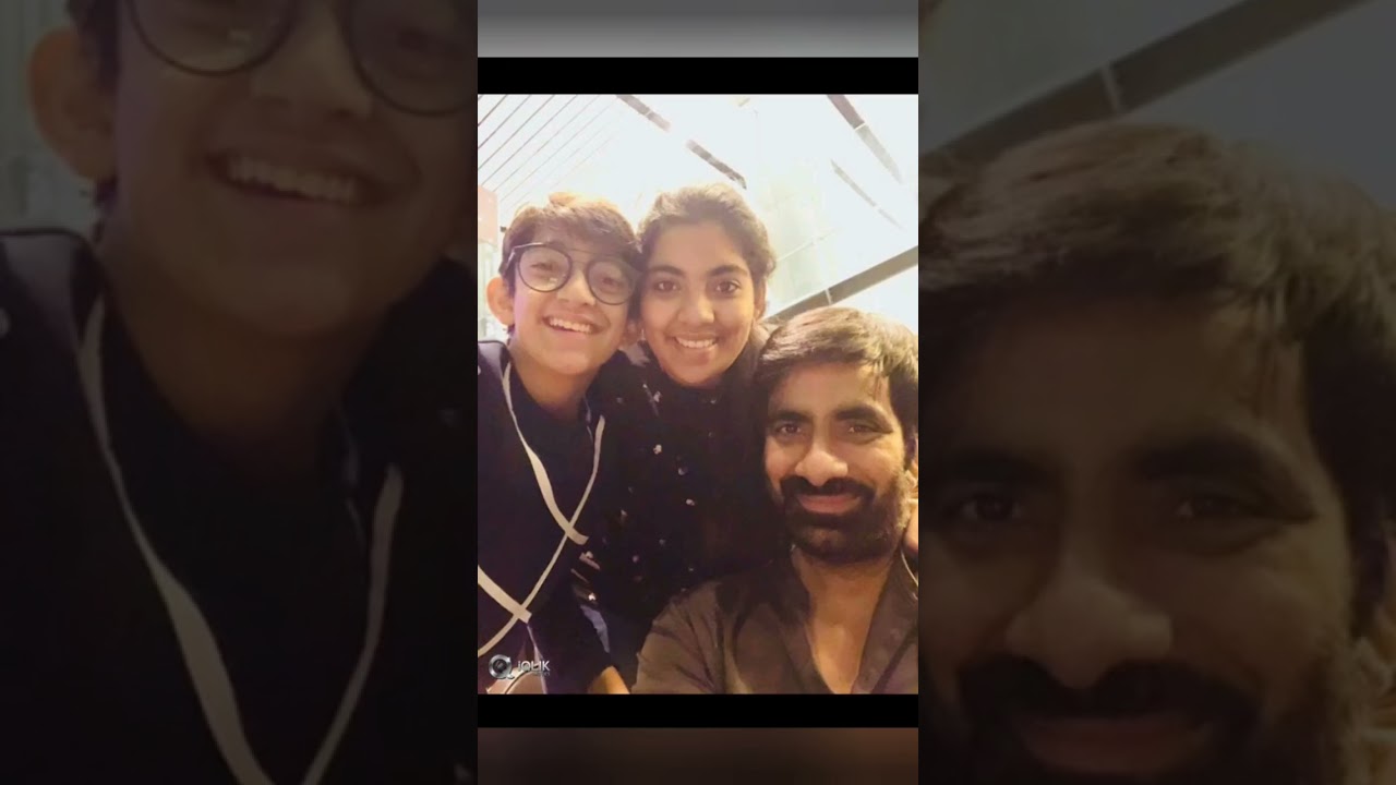 ravi teja family pics