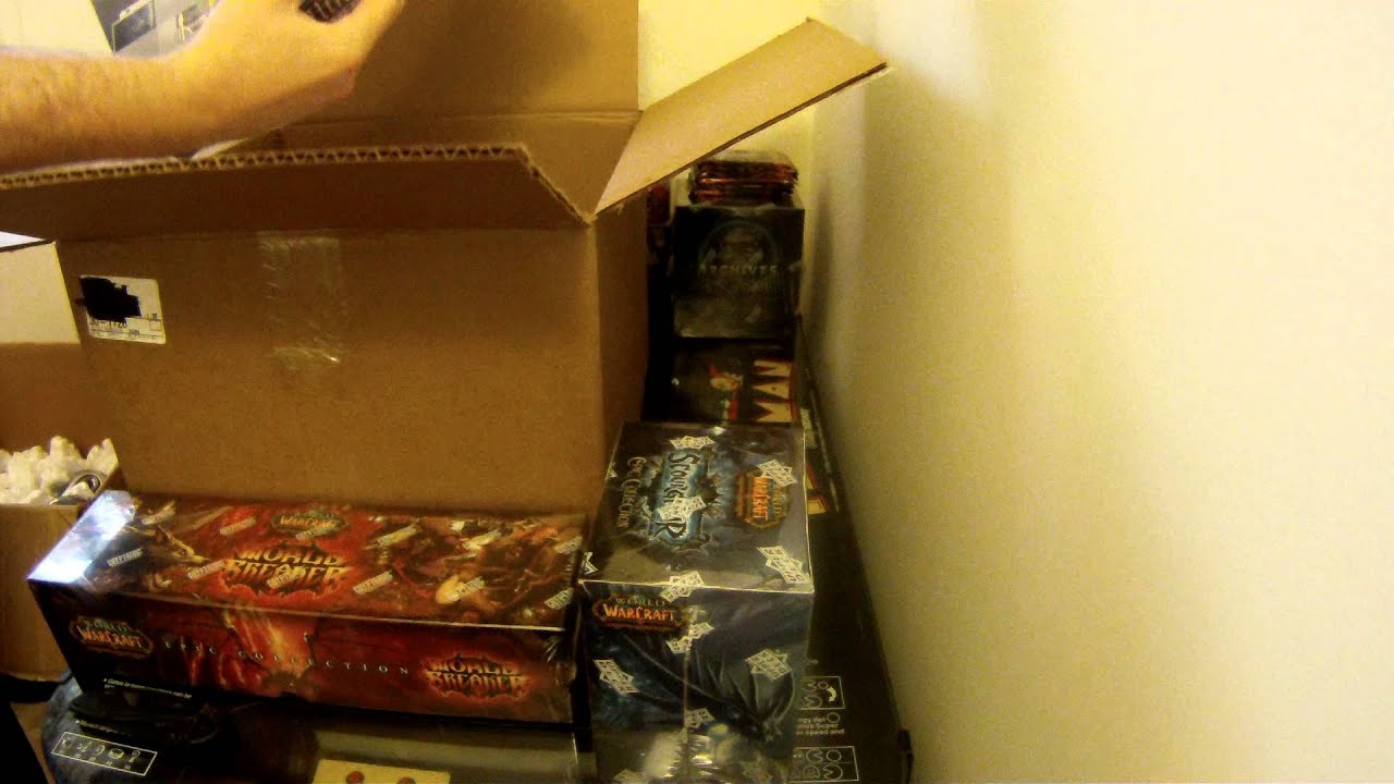 After Christmas Sale Unboxing - WoW TCG - YouTube
