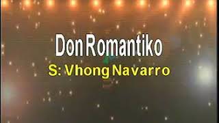 Don romantiko karaoke version