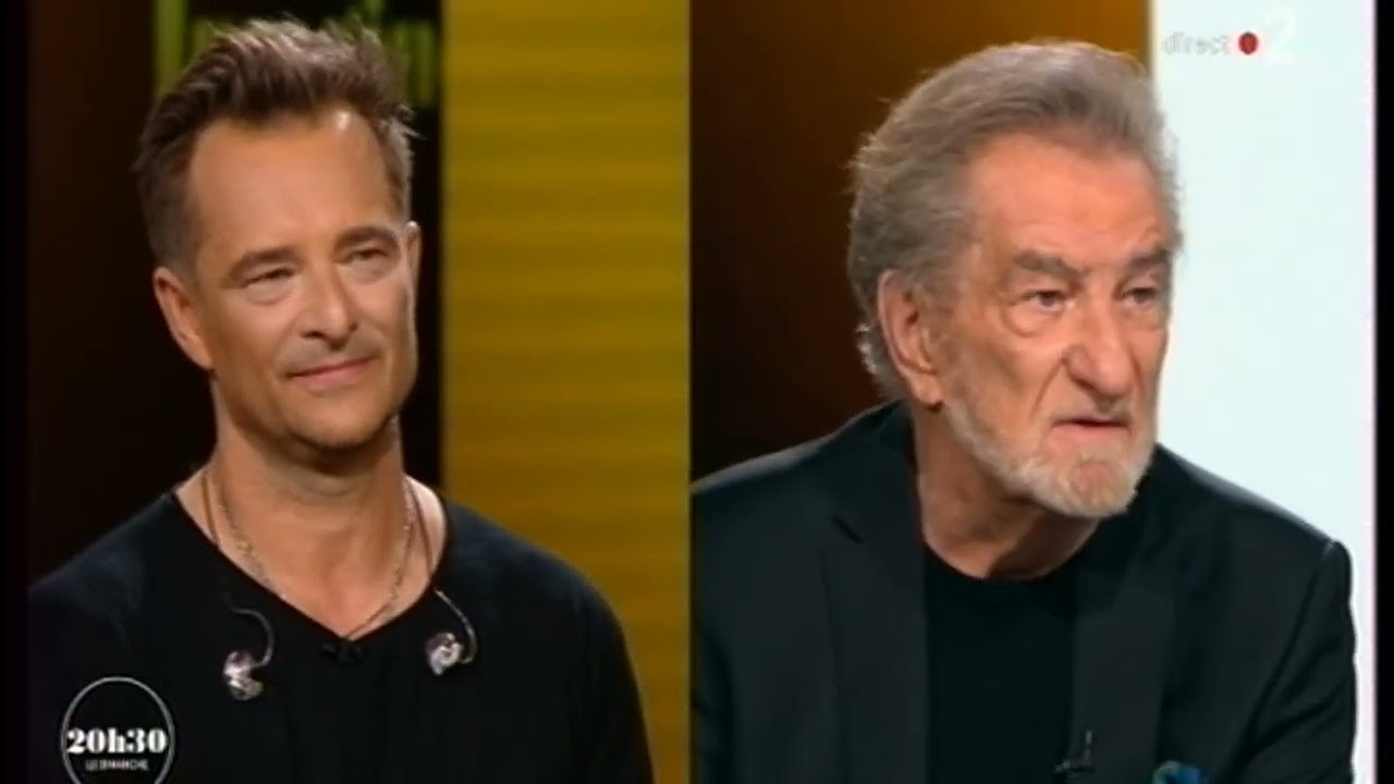 Eddy Mitchell et Fils  &  David Hallyday , 20H30 Le Dimanche, Octobre 2020