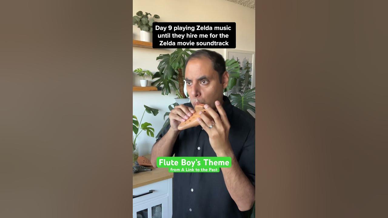 Flute Boy’s Theme from “A Link to the Past” 🐇 #ZeldaMovie
