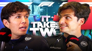 Alex Albon & Carlos Sainz Take On HILARIOUS Trivia Challenge | It Takes Two