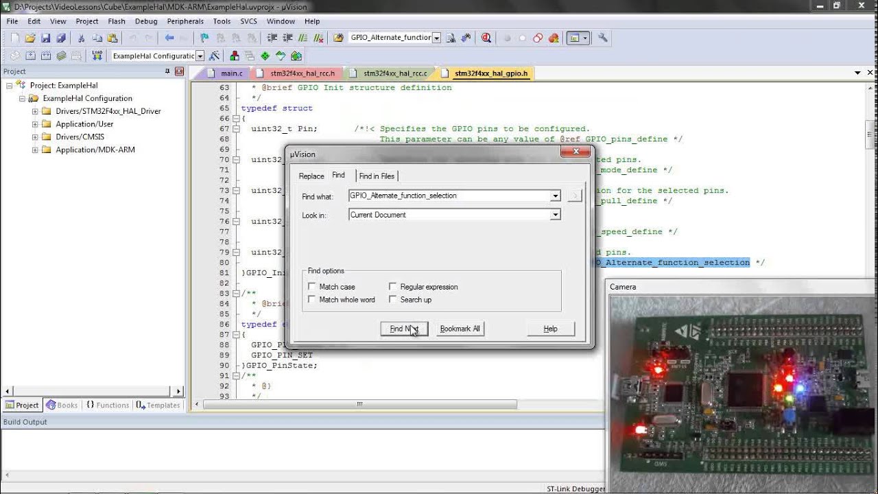 HAL Урок 3: Мигание светодиодом на HAL.