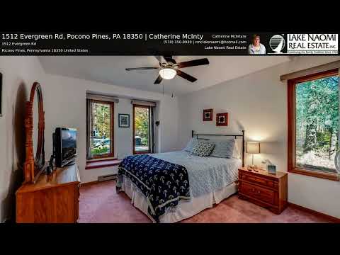 1512 Evergreen Rd, Pocono Pines, PA home video tour