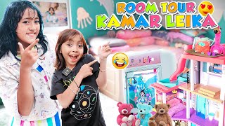 DINAR ROOM TOUR RUMAH LEIKA, BANYAK BANGET MAINAN NYA😍🥳 #viral #trending