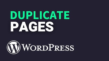 How To Duplicate A Page on WordPress (Clone Pages)