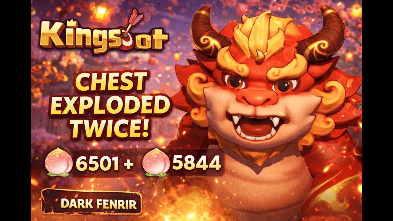 Kingshot Bahar Şenliği: Kasa 2 Kez Patladı (6501 + 5844) | Uğurlu Canavar