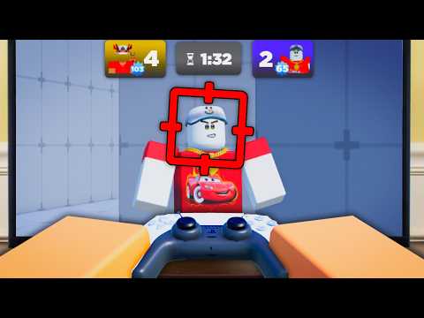 I played Roblox RIVALS on CONTROLLER...