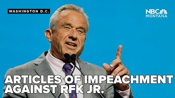 Michigan Congresswoman introduces articles of impeachment against RFK Jr