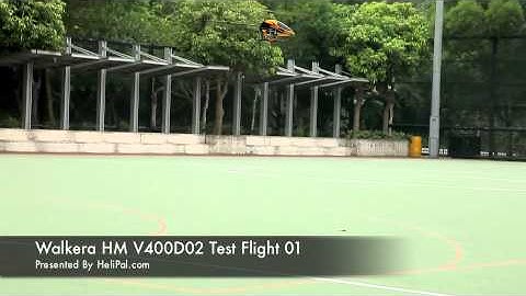 HeliPal.com - Walkera V400D02 Outdoor Helicopter Test Flight 01