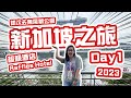 第一次去新加坡🇸🇬終於見到魚尾獅真身😍Raffles Hotel勁靚 Day 1 | 黑咪Vlog