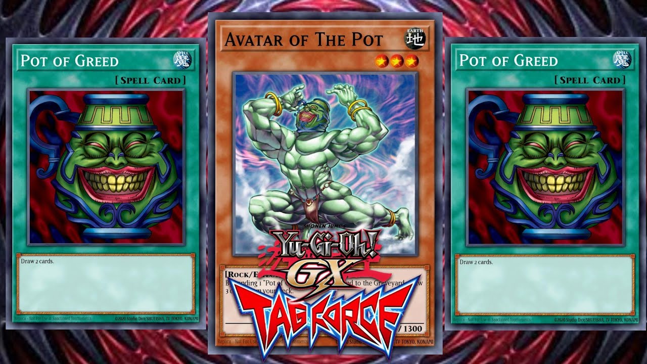 Yu-Gi-Oh! GX Tag Force 1 - Deck Avatar Of The Pot / Deck Avatar Do Pote