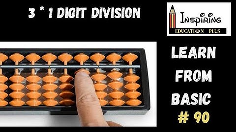 3 * 1 digit division practice