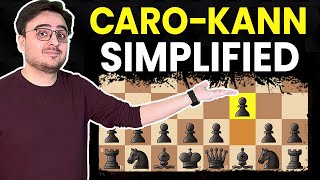 Simple & Powerful Opening for Black – CaroKann Defense | Best Chess Moves, Strategy, Traps & Ideas