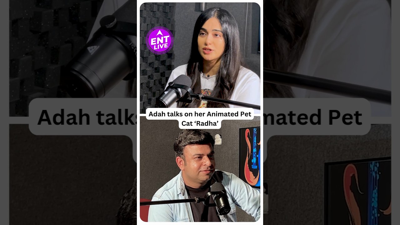 Adah Sharma reveals how her animated cat is now verified pillow and gaining fame