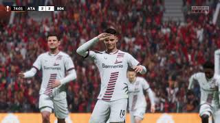 Atalanta vs Bayer 04 Leverkusen Europe League Final Gameplay - FIFA 23 Realism Mod